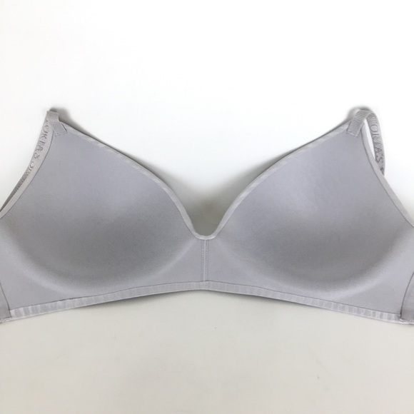 Victoria’s Secret Lightly Lined Wireless T-Shirt Bra Women’s 34C Silver Strip - Picture 11 of 12